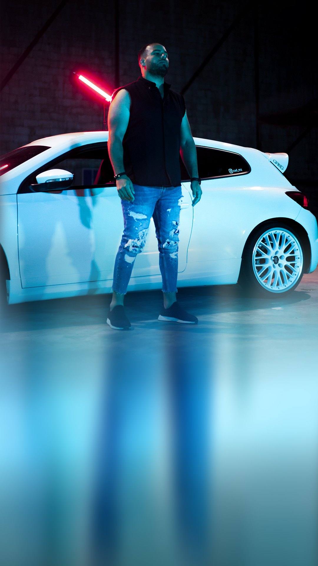 HASS'N sur un tournage de clip